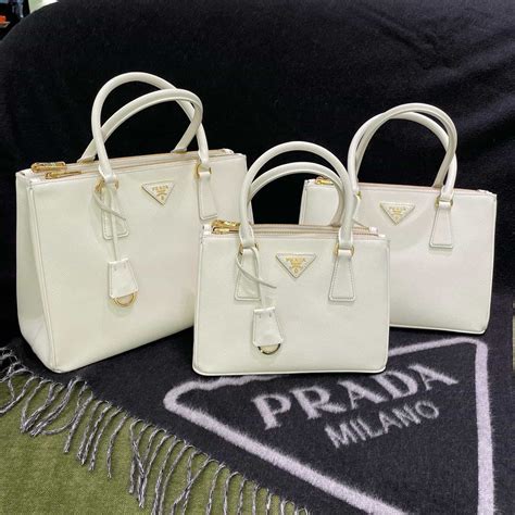 prada double bag size|More.